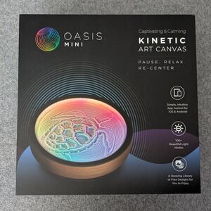 OASIS Mini Kinetic Art Canvas - Sand Display